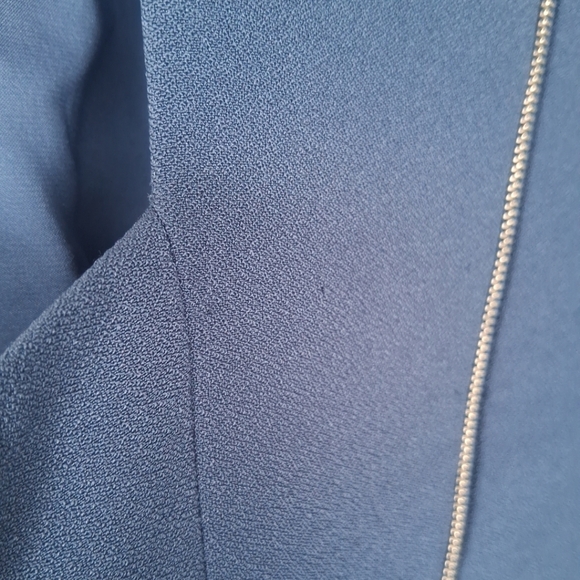 Keepsake The Label Blue Jupiter Sheath Mini Dress Sleeveless Lined Size Medium - Picture 6 of 15